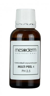 Гликолевый мультипилинг с молочной и салициловой кислотой "Multi Peel 4" Mesoderm 30 мл