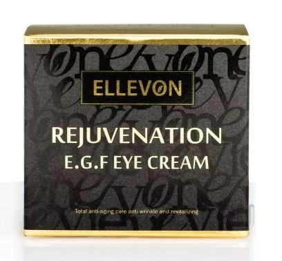 Крем омолаживающий для глаз с E.G.F. ELLEVON 50 мл.